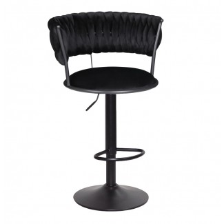 AVA Б-Т Черный UC- 904 385 BAR BK - BASE барний стілець/АВА
