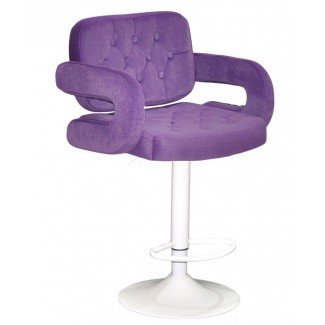 GOR 385 Б-Т ПУРПУР В-1013 BAR WT - BASE Барний стілець/Гор в Одессе от магазина «Оникс»