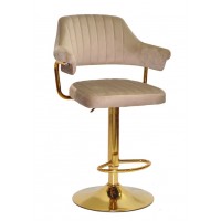 JEFF Б-Т серый В-1034 BAR GD - BASE/Джеф стілець