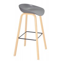 Konor Bar 75 сірий 21 /Конор Стілець для бару