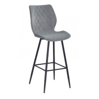 TONI Б-Т серый B-1004 BAR 75-ML Барний стілець/ТОНИ
