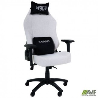 Крісло геймерське VR Racer Textile Darrius сірий-555275 в Одессе от магазина «Оникс»
