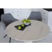 Керамічний стіл TML-851 білий мармур + білий 105-145