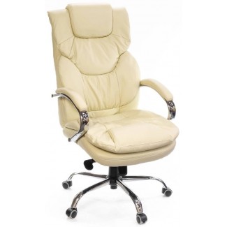 Крісло Флорида CH MB Бежевий (Шкіра LC-F)