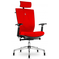 Крісло KULIK SYSTEM Space Fire Red/Спейс