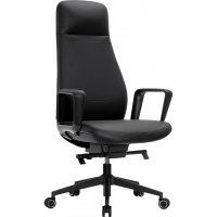 Офісне крісло B-2115 Black (leather)