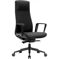 Офісне крісло B-3195 Black (leather)