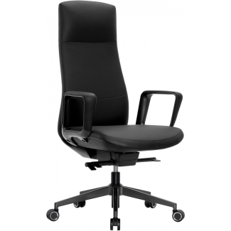 Офісне крісло B-3195 Black (leather)