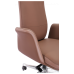 Крісло офісне B-2119 Brown (leather)