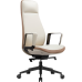 Офісне крісло B-2115 Beige/Brown (leather)