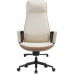 Офісне крісло B-2115 Beige/Brown (leather)