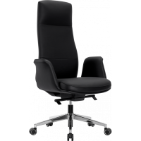 Крісло офісне B-2119 Black (leather)