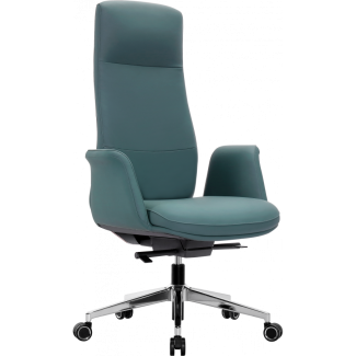 Офісне крісло B-2119 Dark Green (leather)