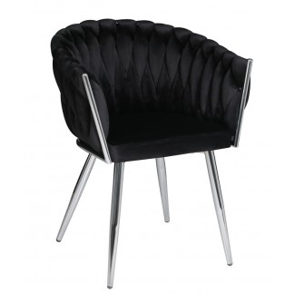 LOLA Б-Т Черный UC- 904 CH Стілець/Лола