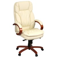 Крісло Тіроль EX GB-236WW (Шкіра LC-F Beige)/Тироль