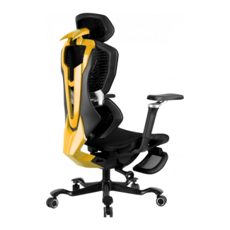 Офісне крісло GT Racer X-7001 Black/Yellow в Одессе от магазина «Оникс»