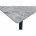 Обідній керамічний стіл TM-100 калакатта грей + чорний 130х70