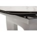 Керамічний стіл TML-825 білий мармур 140-200