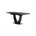Керамічний стіл TML-866 неро маркіна 130-170