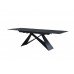 Керамічний стіл Бруно TML-880 неро маркіна + чорний 180-240