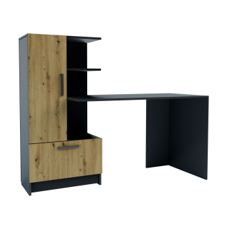 Стіл Стандарт L/R 1500х600х1200 Антраціт Стіл Стандарт L/R 1500х600х1200 Антраціт в Одессе от магазина «Оникс»