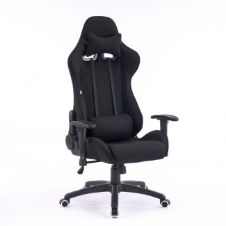 Геймерське крісло ExtremeRace black fabric (E7757)