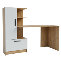 Стіл Стандарт L/R 1500х600х1200 Дуб крафт/Німфея альба Стіл Стандарт L/R 1500х600х1200 Дуб крафт/Німфея альба