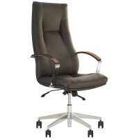 Крісло KING steel Anyfix AL70 LE-A шкіра люкс/Кінг/Кинг