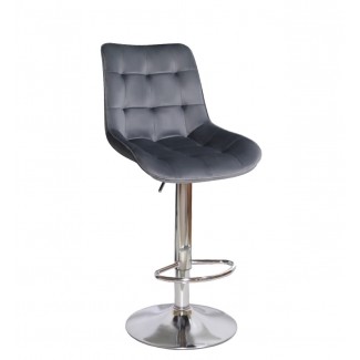 BLAS Б-Т Сірий - UC- 901 BAR CH - BASE стілець барний/Блас