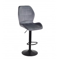 DILL 385 Б-Т Сірий - UC- 901 BAR - BK - Base барний стілець/Ділл (Дилл)