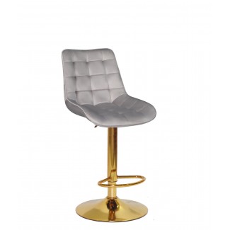 DIMAS Б-Т Світло Сірий - UC- 909 BAR GD - Base Стілець барний/Дімас