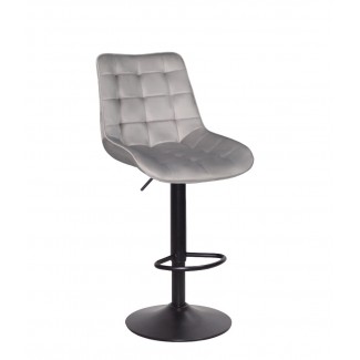 DIMAS Б-Т Світло Сірий - UC- 909 BAR BK - Base Стілець барний/Дімас