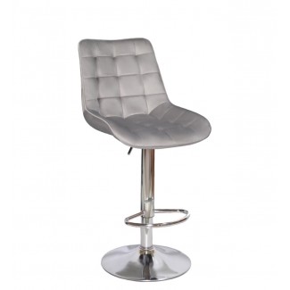 DIMAS Б-Т Світло Сірий - UC- 909 BAR CH - Base Стілець барний/Дімас