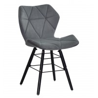 GREG Б-Т сірий B-1004 Q-BK/Грег Стілець