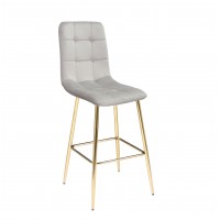 JERRY Б-Т Світло Сірий - UC-909 BAR-75-ML (GD) барний стілець/Джері (Джери)
