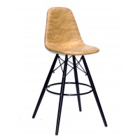 Lari BAR 75 - BK НК жовтий MR-201/Леон Стілець барний