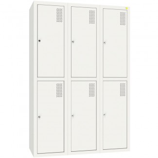 Шафа для одягу металева ШОМ-400/3/6 в Одессе от магазина «Оникс»