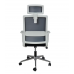 Крісло комп'ютерне поворотне WIND сіре/чорне/білий каркас/Вінд (Винд)