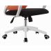 Комп'ютерне крісло POLO оранжеве/чорне/білий каркас/Поло