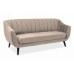 Диван ELITE 3 VELVET Сірий BLUVEL 14 / Венге/Еліт (Элит) 2000х850