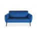 Диван ELSA VELVET сірий/венге/Ельза (Эльза) 1450х750