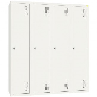 Шафа для одягу металева ШОМ-400/4 в Одессе от магазина «Оникс»