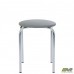 Табурет Софі хром Кожзам сірий/Софи