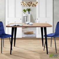 Стіл Cherry 1200 (1200х670хН770) чорний графіт/Дуб Ліворно/Черрі/Черри