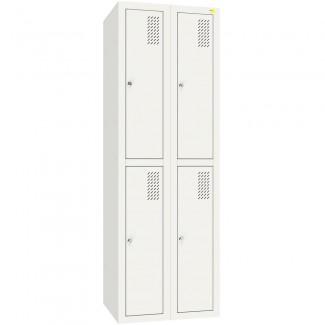 Шафа для одягу металева ШОМ-300/2/4 в Одессе от магазина «Оникс»