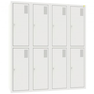 Шафа для одягу металева ШОМ-400/4/8 в Одессе от магазина «Оникс»