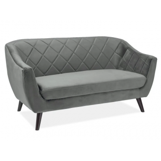 Диван Molly 2 VELVET Сірий/Моллі (Молли) 1600х850