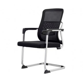 Крісло конференційне Вірго CF 8002D Чорний/Вирго