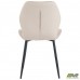 Стілець Daisy чорний/ вельвет бежевий/Дейзі