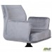 Крісло поворотне Leonor вельвет світло-сірий/Леонор